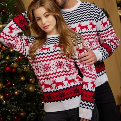 Alex & Mia - Passende Weihnachtspullover für Paare