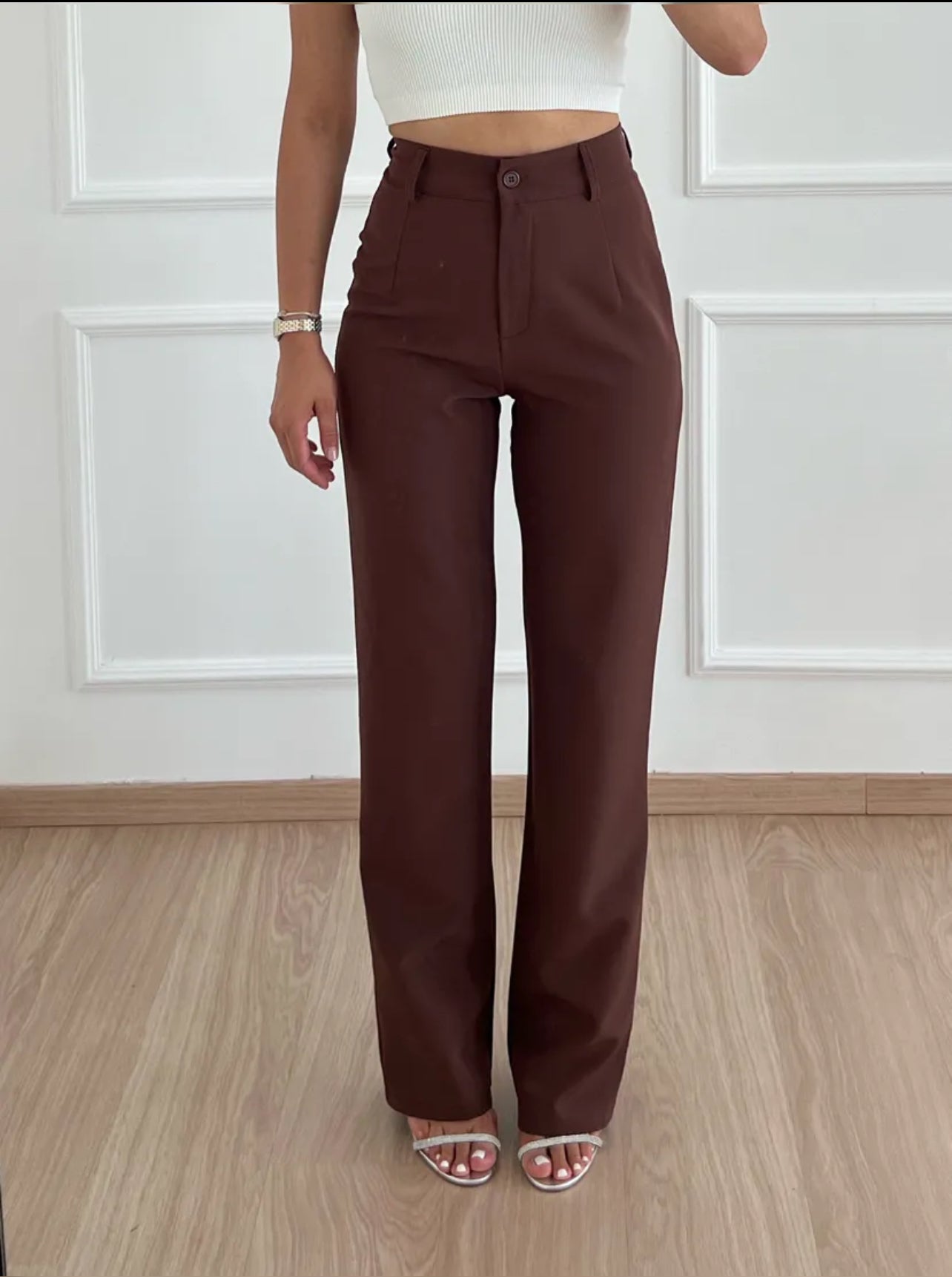 Isabelle | Elegante Hose | Zeitloser Stil | Luxuriöses Gemisch