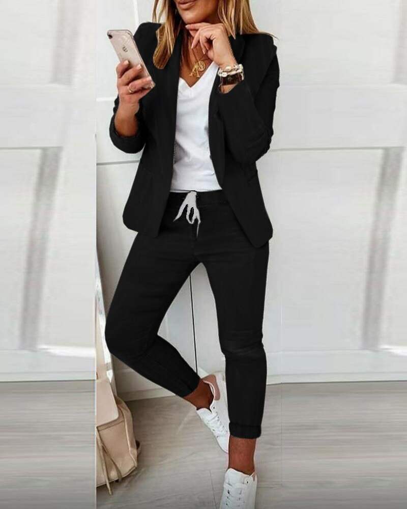 Blazer Damen - Modern - Bequem und vielseitig - Perfekt für Arbeit und Abendgestaltung
