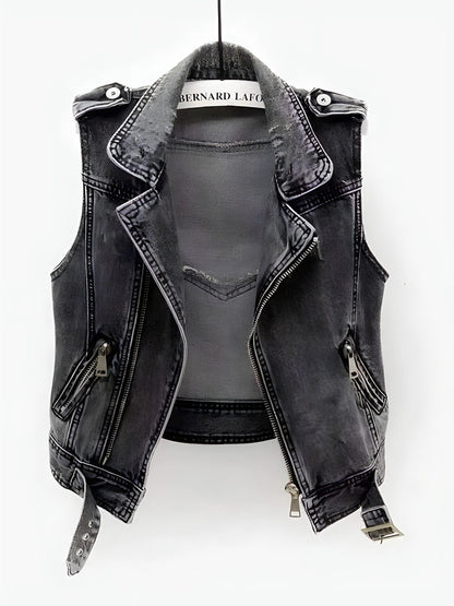 Debi | Schicke und bequeme Damenweste aus Denim