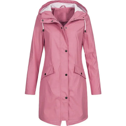 Yasmine - lange wasserdichte Outdoor-Jacke