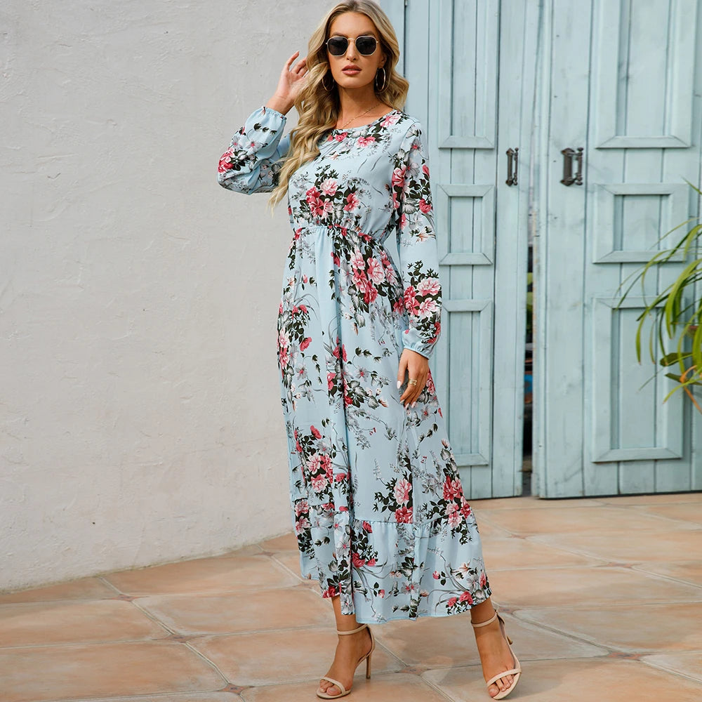 Daria - Eleganter Chiffon Jurk