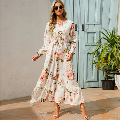 Daria - Eleganter Chiffon Jurk