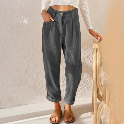 Hosen mit hoher Taille für Frauen