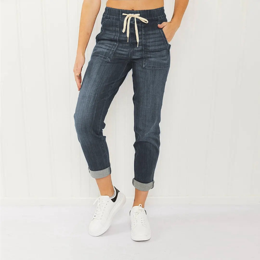 Melanie - Hose aus flexiblem Denim
