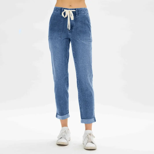 Melanie - Hose aus flexiblem Denim