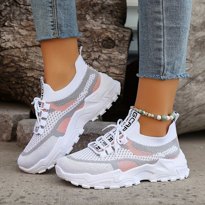 Neue Sommer Frauen Atmungsaktive Mesh-Oberfläche Schuhe