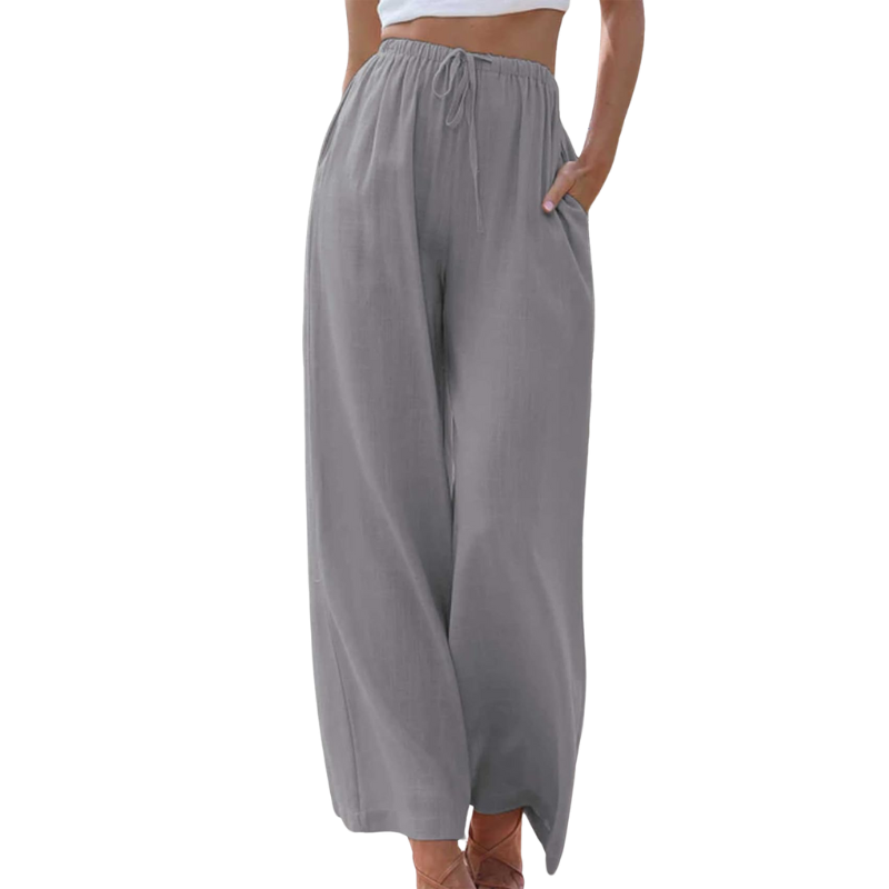 Reese - Hose mit hoher Taille und weiten Beinen