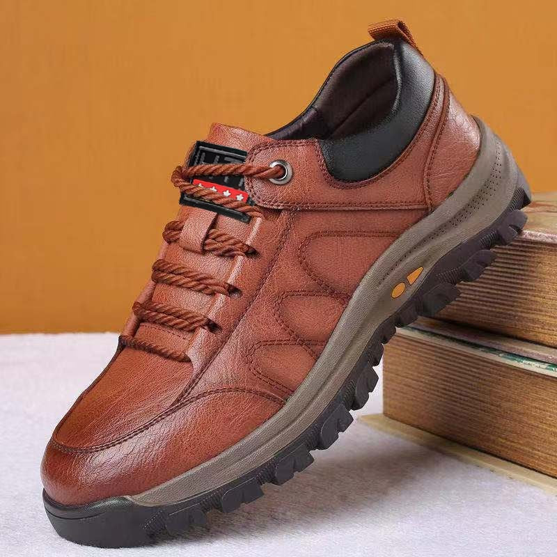 Lotte | Atmungsactivee braune Wanderschuhe