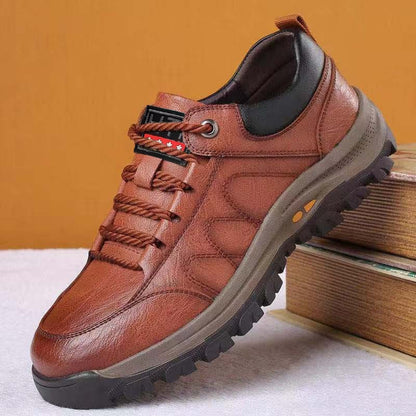 Lotte | Atmungsactivee braune Wanderschuhe