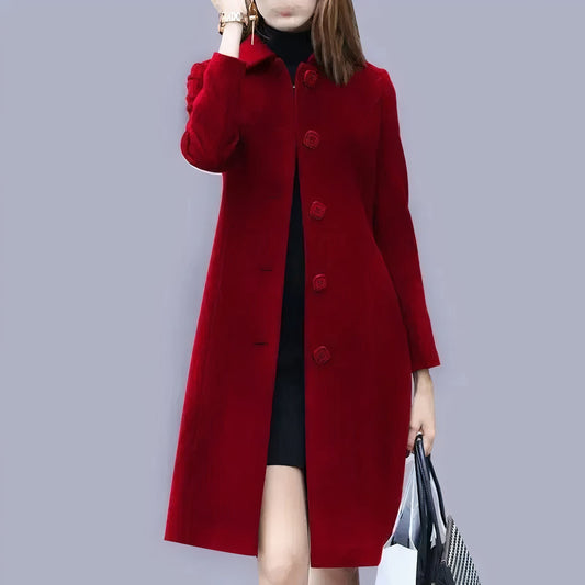 Elicia | Eleganter, schicker und bequemer Damenmantel für alle Jahreszeiten