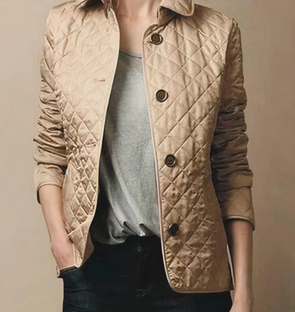 Evelyn | Elegante, schicke und bequeme Damenjacke aus Seide und Baumwolle