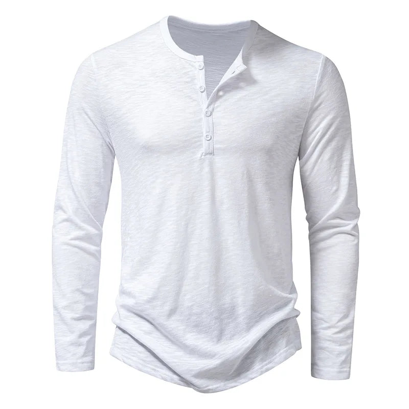 Yannick Bloes | Henley-Bluse für Männer