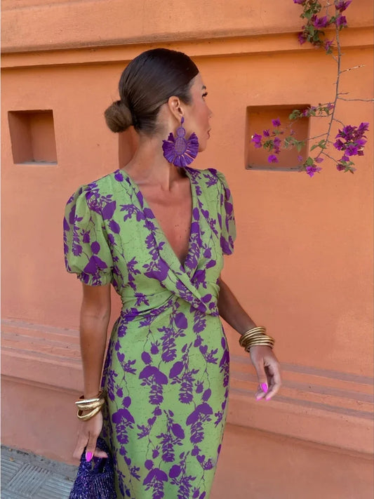 CM | Strahlendes Blumenkleid für Frauen
