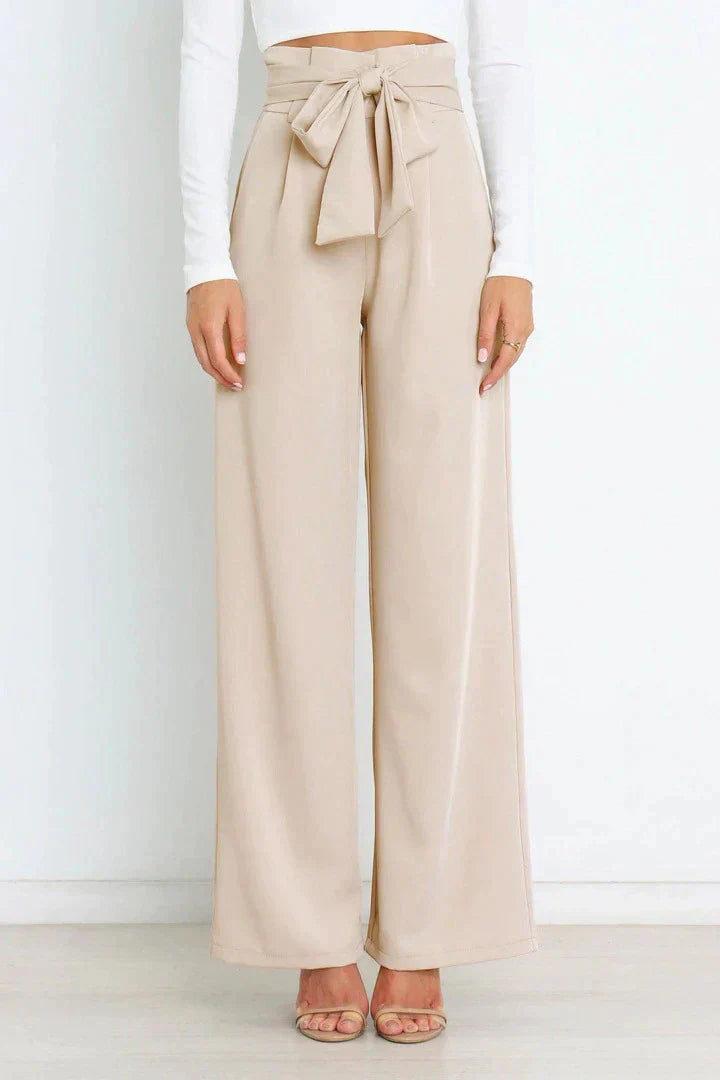 Natalie - Stylische Hose mit Gürtel zum Binden für Frauen