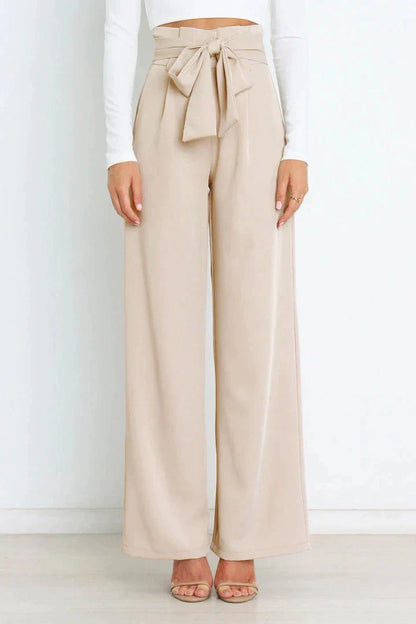 Natalie - Stylische Hose mit Gürtel zum Binden für Frauen