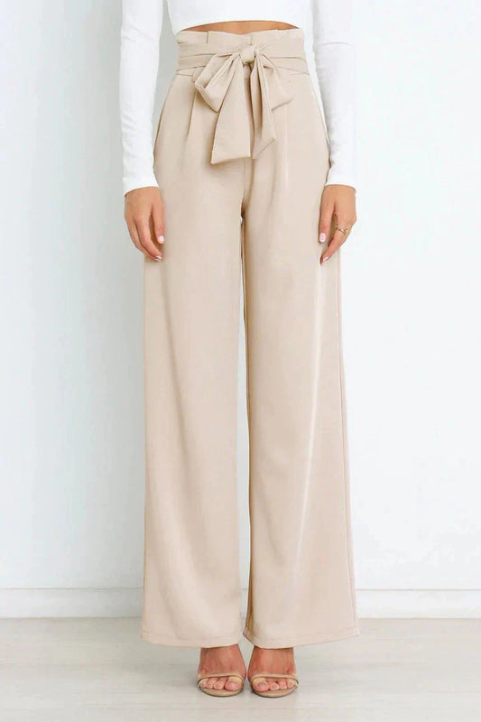 Natalie - Stylische Hose mit Gürtel zum Binden für Frauen