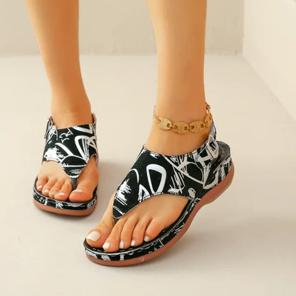 Elle - Elegante farbenfrohe Damen Sandalen
