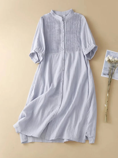 Elliot - Künstlerisches Retro-Faltenkleid