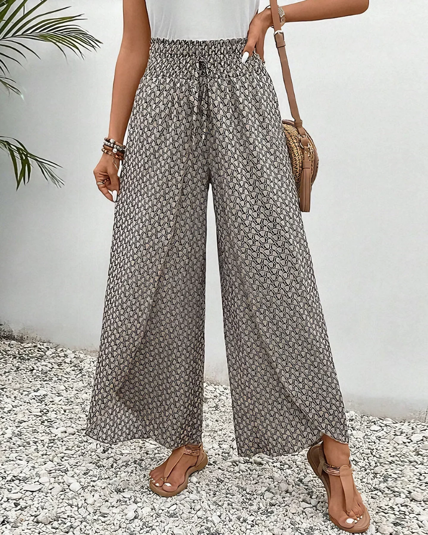 Maria Eugenia® | Elegante Hose mit weitem Bein