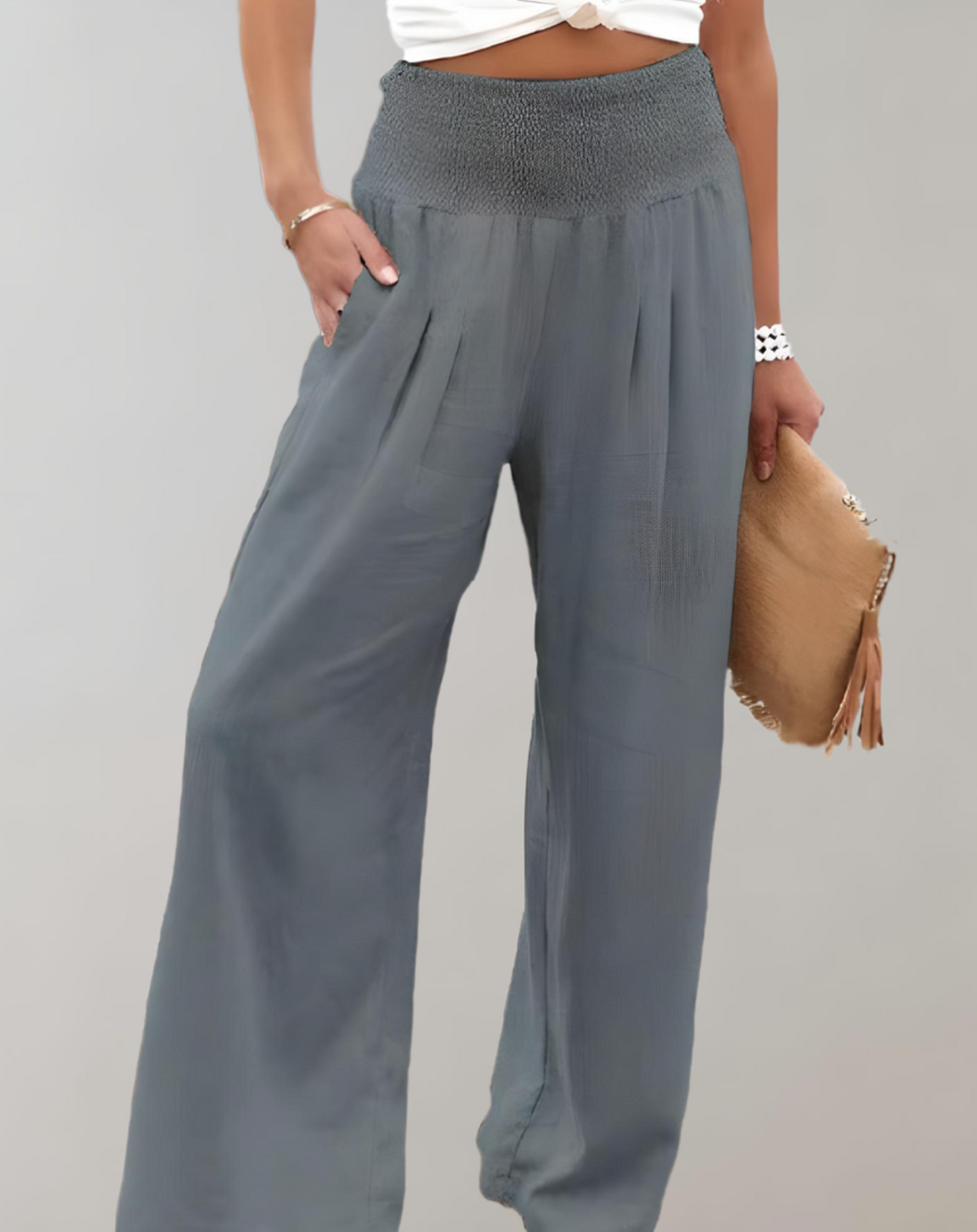Amandine | Hose mit hoher Taille