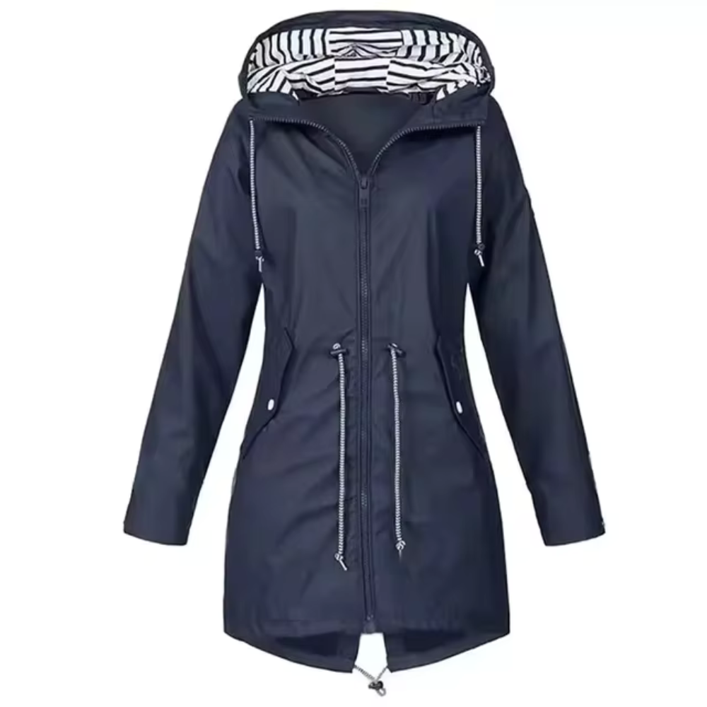 Ersilia - Lässige Basic-Regenmäntel