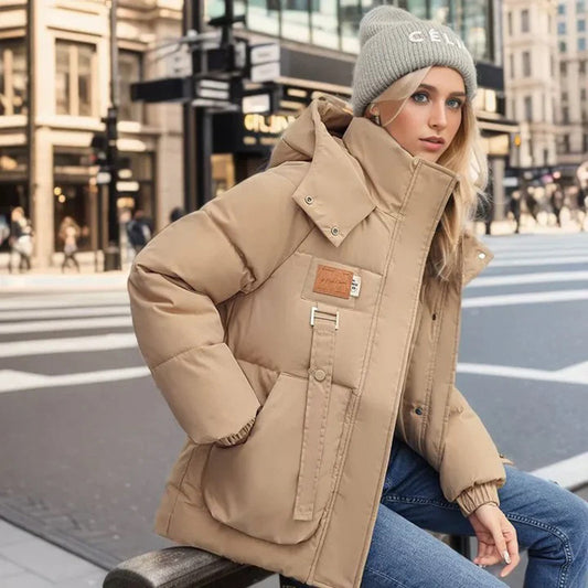 Yohana - warme, dicke Parka-Jacke