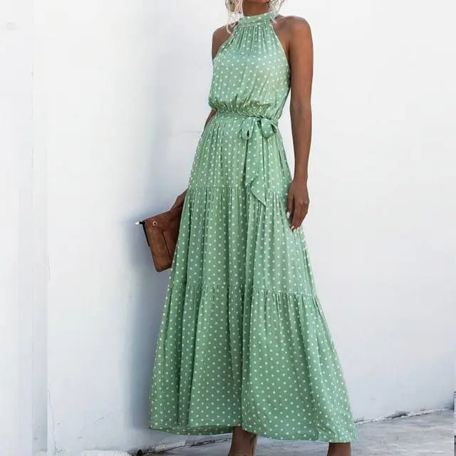 Fenella - Trägerloses Maxikleid mit Blumendruck