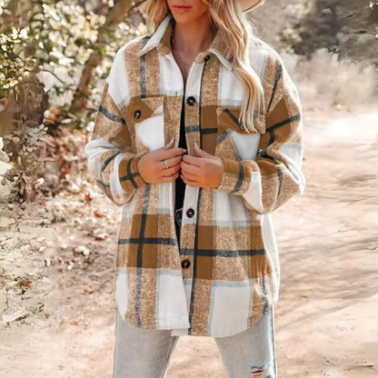 Fenella - Lässige Hemdjacke