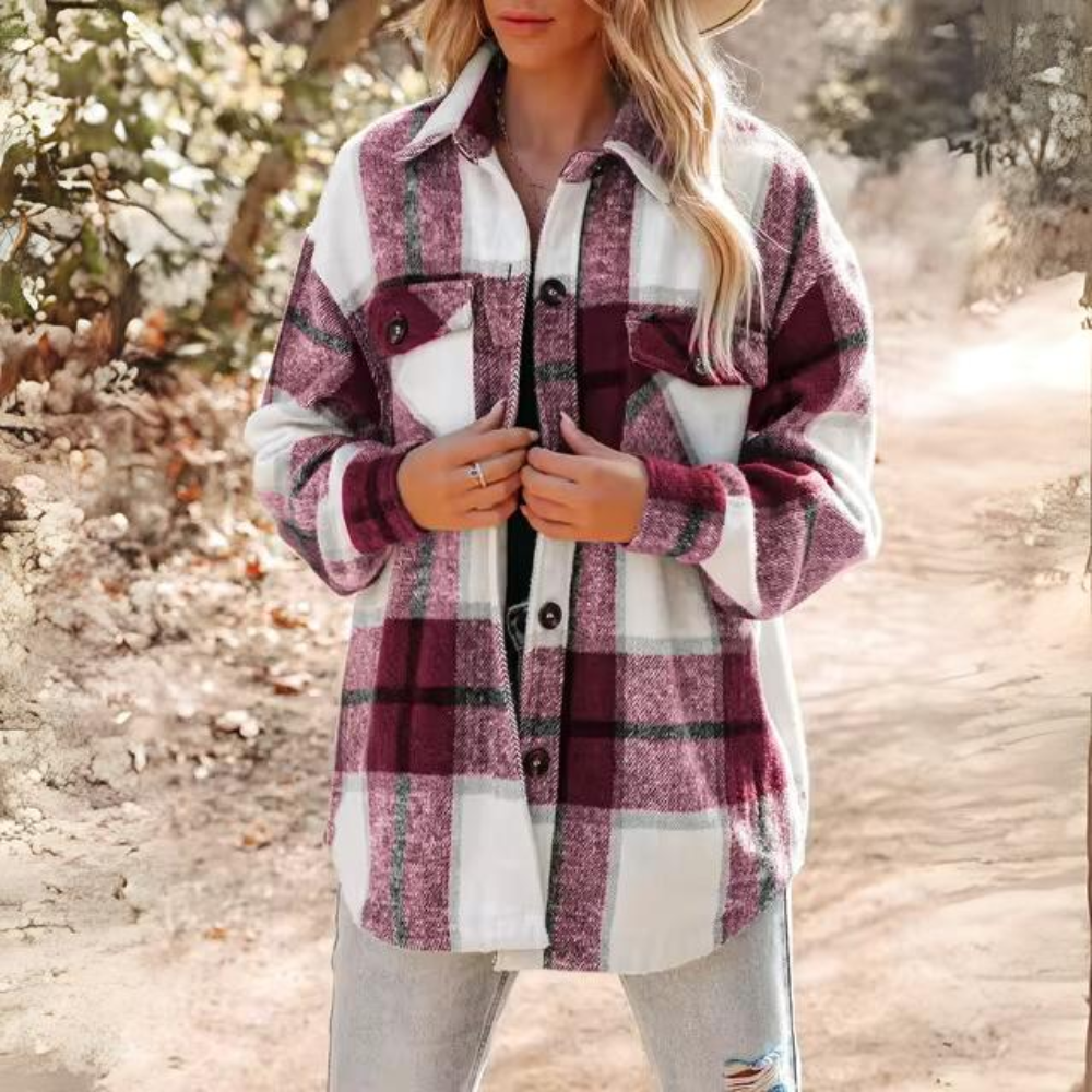 Fenella - Lässige Hemdjacke