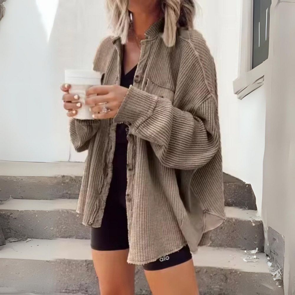 Fenna - Lässige Hemdjacke