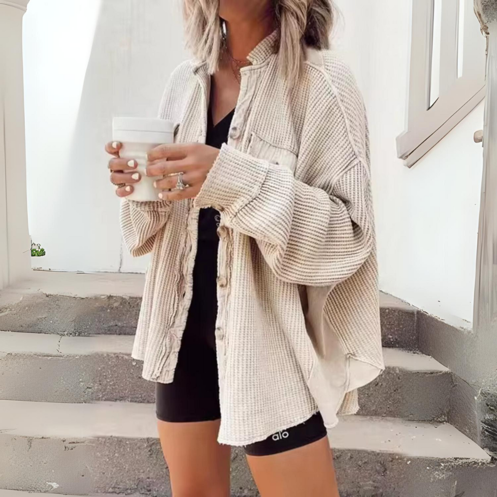 Fenna - Lässige Hemdjacke