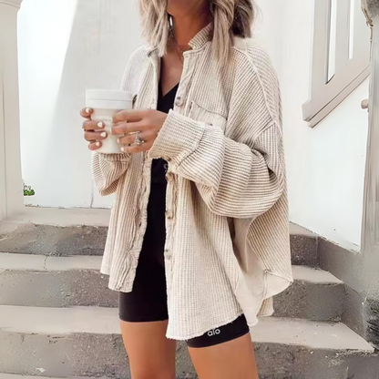Fenna - Lässige Hemdjacke