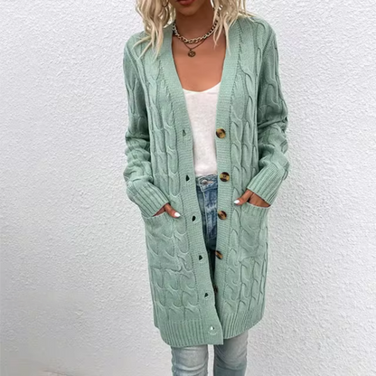 Fiore - Lässiges Effen-Sweatvest