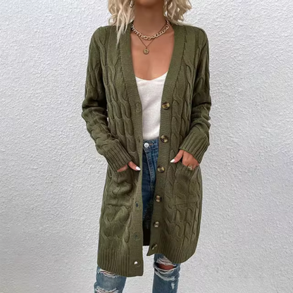 Fiore - Lässiges Effen-Sweatvest