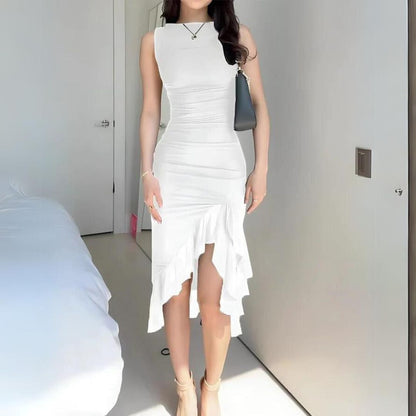 Fenna - Elegantes Bodycon-Kleid mit Rüschen