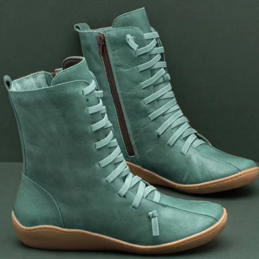 Flavia – Bequeme halbhohe Stiefel