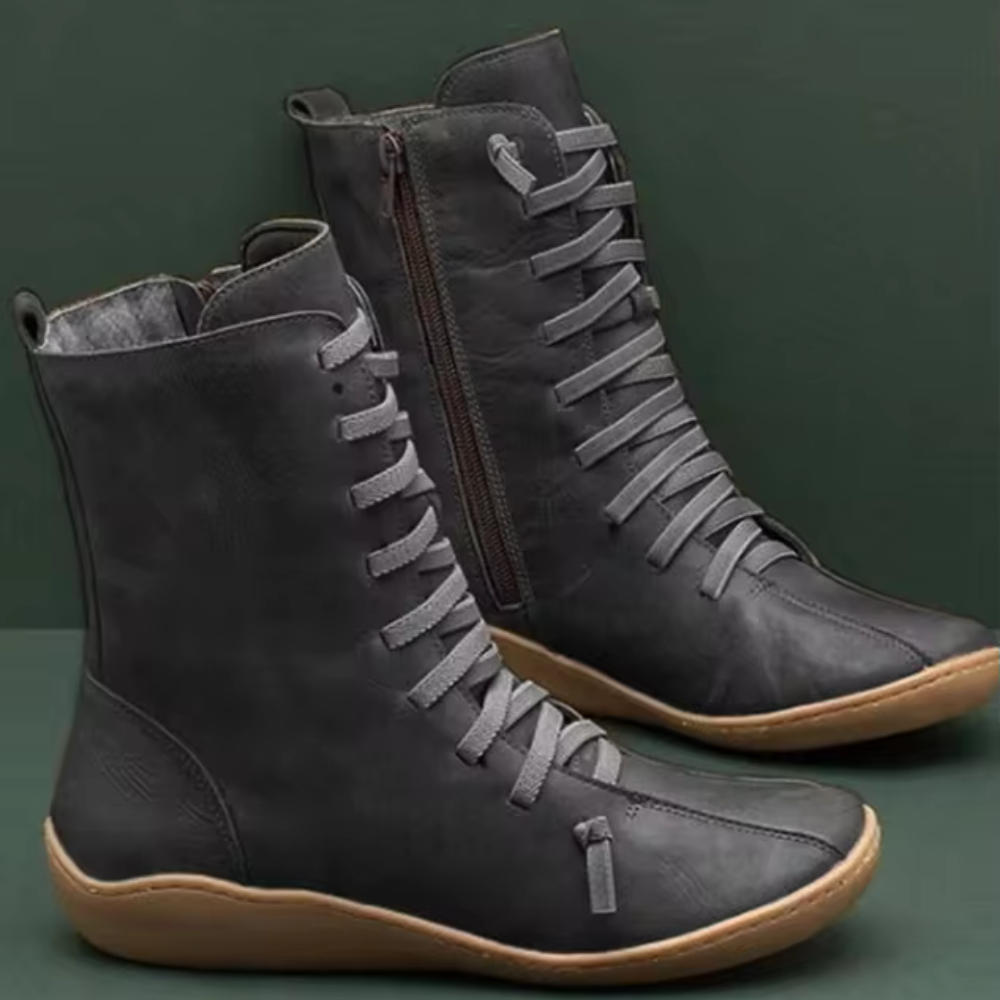 Flavia – Bequeme halbhohe Stiefel