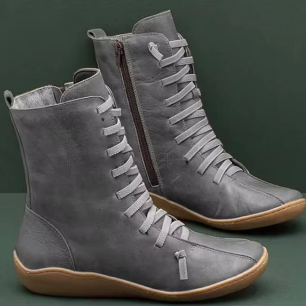 Flavia – Bequeme halbhohe Stiefel