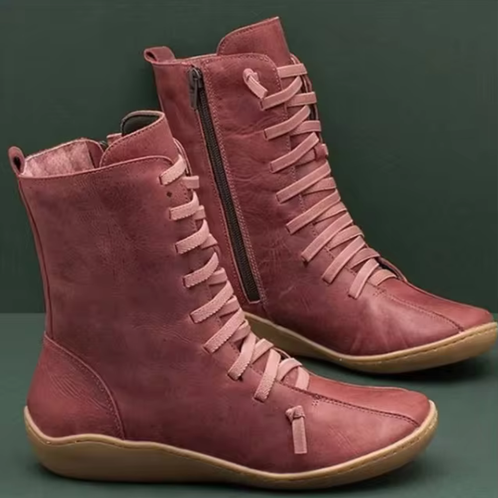 Flavia – Bequeme halbhohe Stiefel