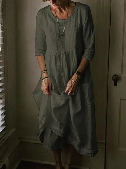 Florence - Rundes Kleid für den Alltag