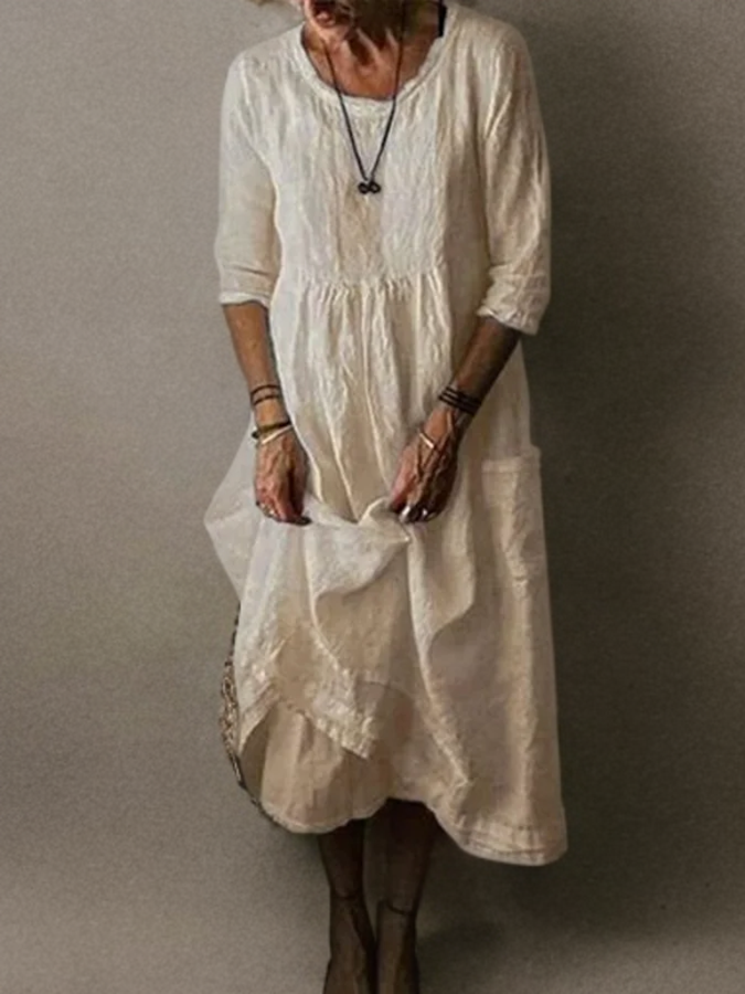 Florence - Rundes Kleid für den Alltag