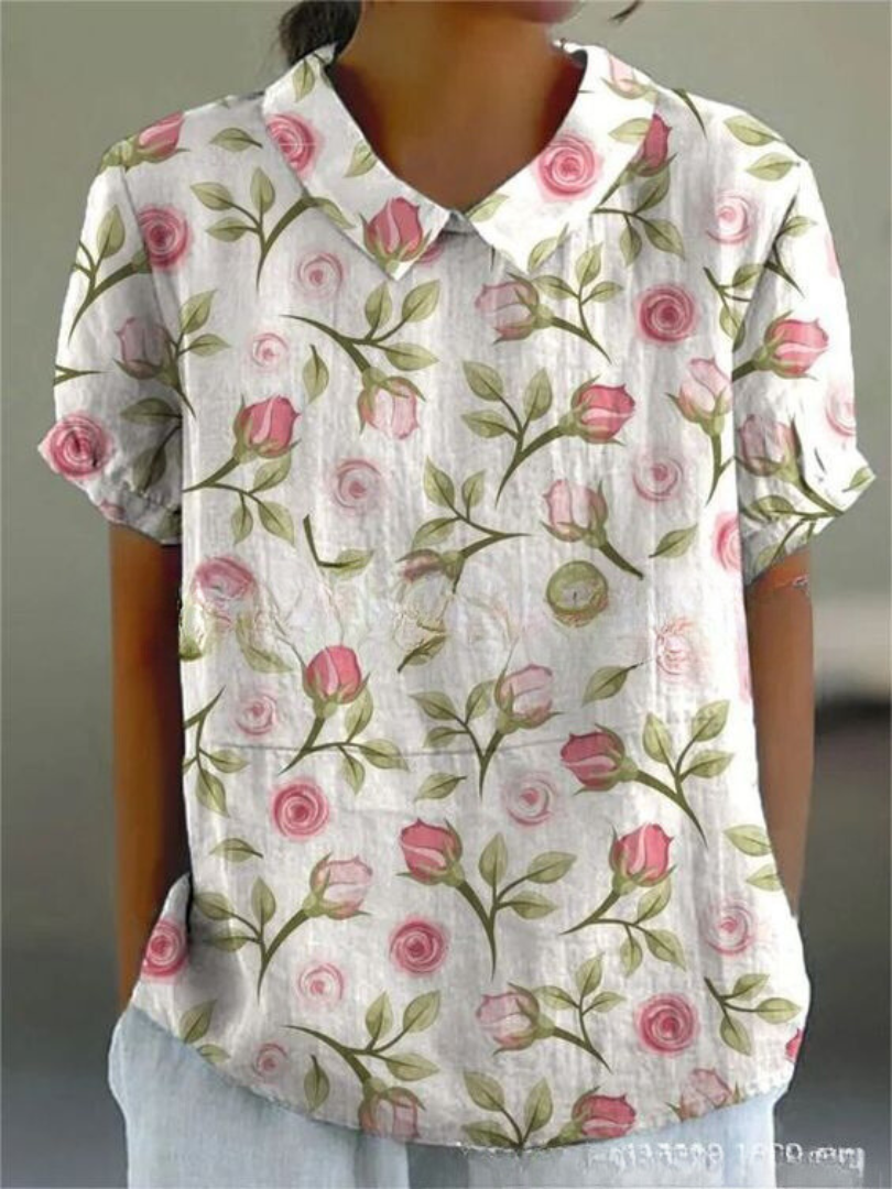 Liv | Stylische Damenbluse mit Blumenmuster
