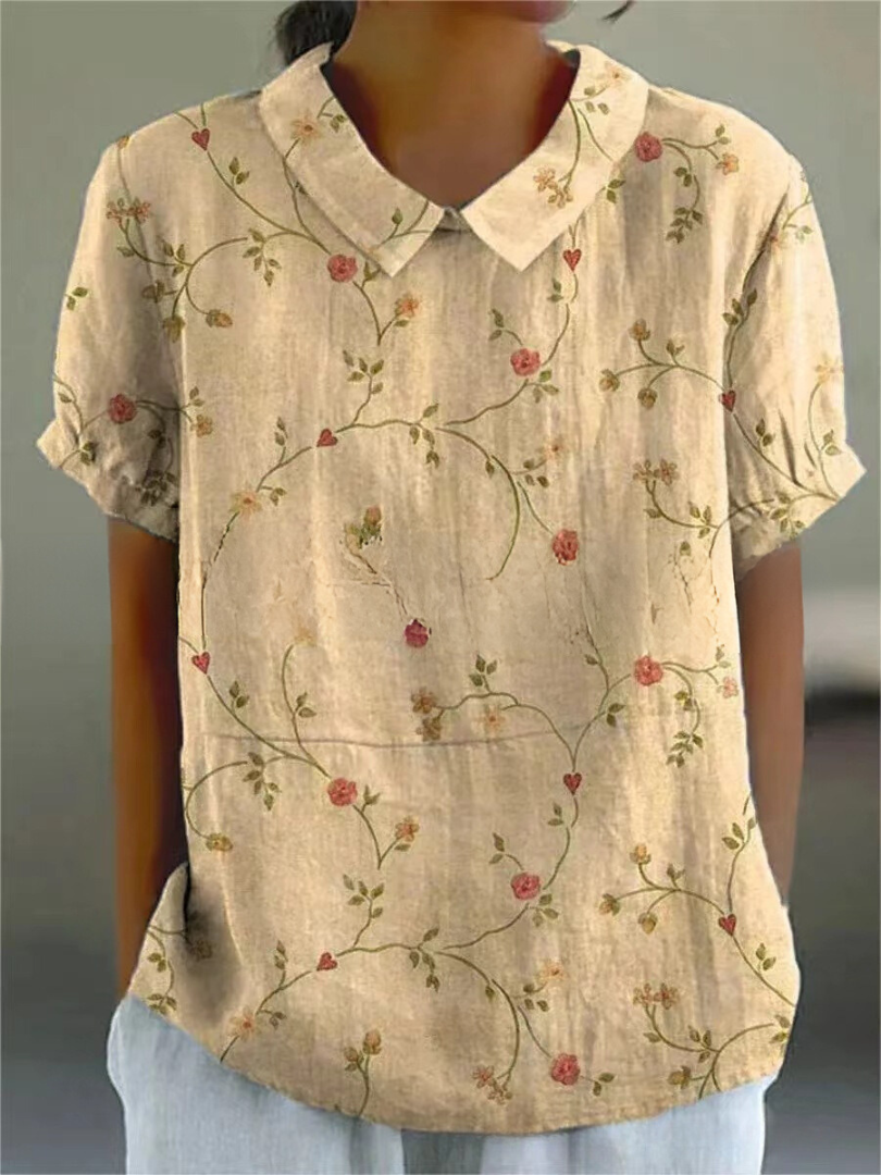 Liv | Stylische Damenbluse mit Blumenmuster