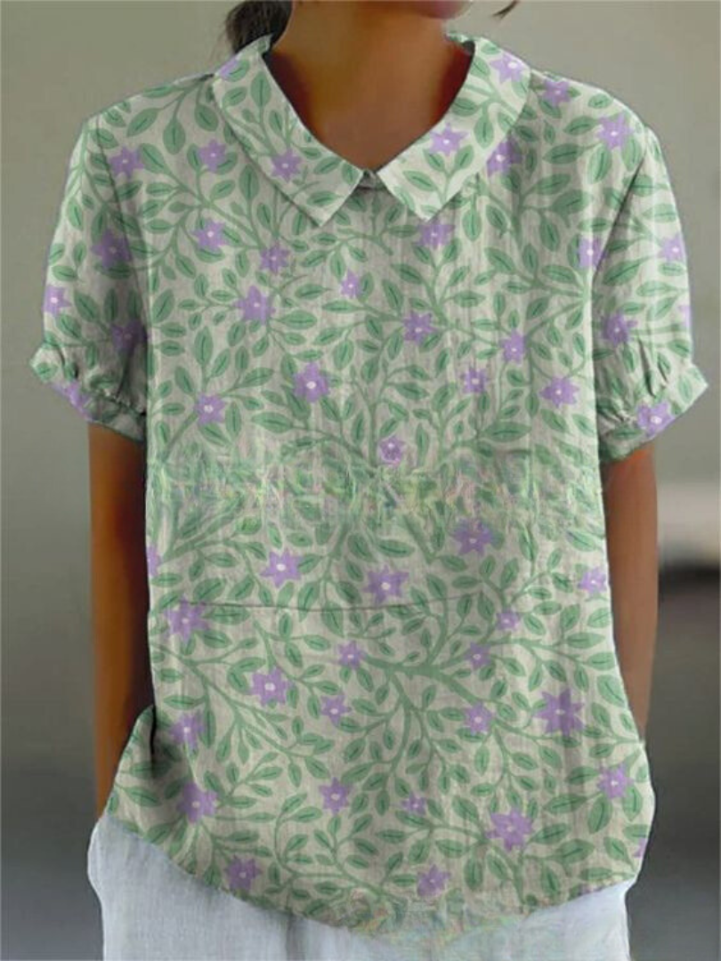 Liv | Stylische Damenbluse mit Blumenmuster
