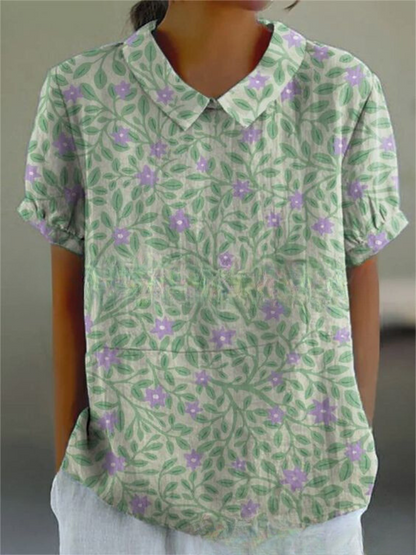Liv | Stylische Damenbluse mit Blumenmuster