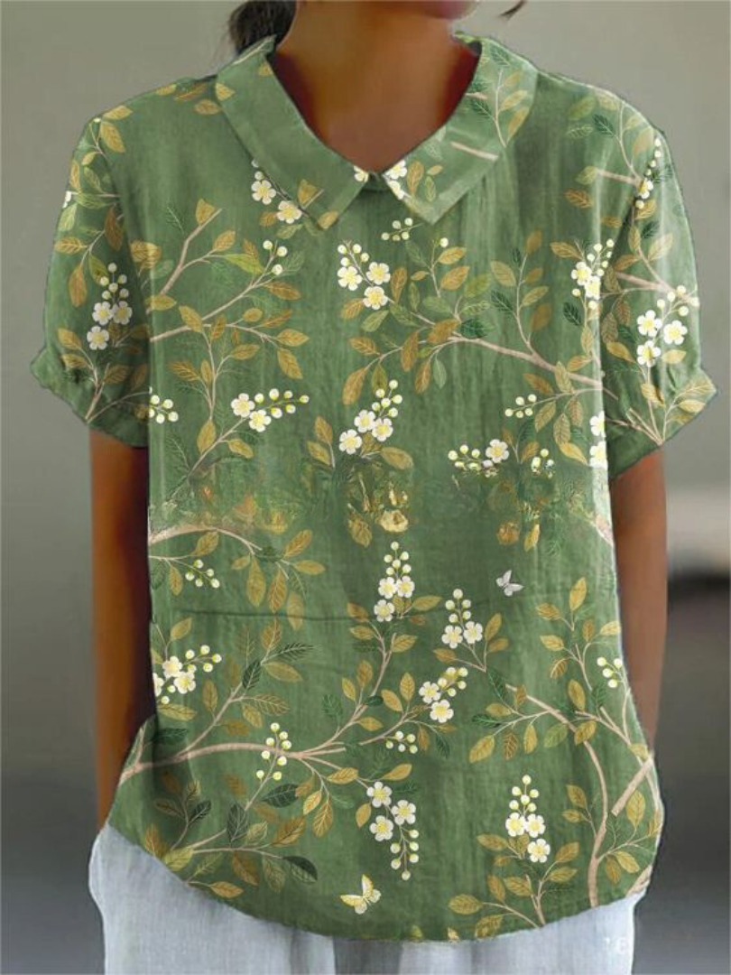 Liv | Stylische Damenbluse mit Blumenmuster