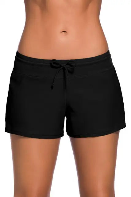 Basic Einfache, kurze Sommershorts für Frauen