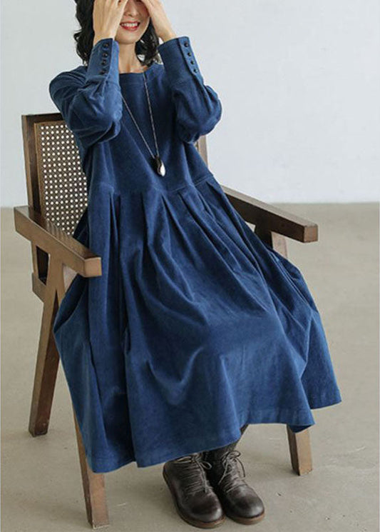 Kailey - Elegantes Herbst/Winter-Kleid aus Kord
