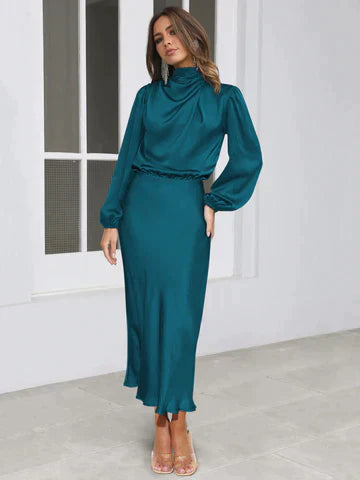 Viktorianisch - Elegante langärmelige Partykleider